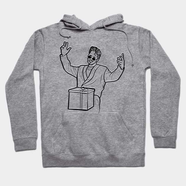 Andy Samberg in a box! Hoodie by Digart